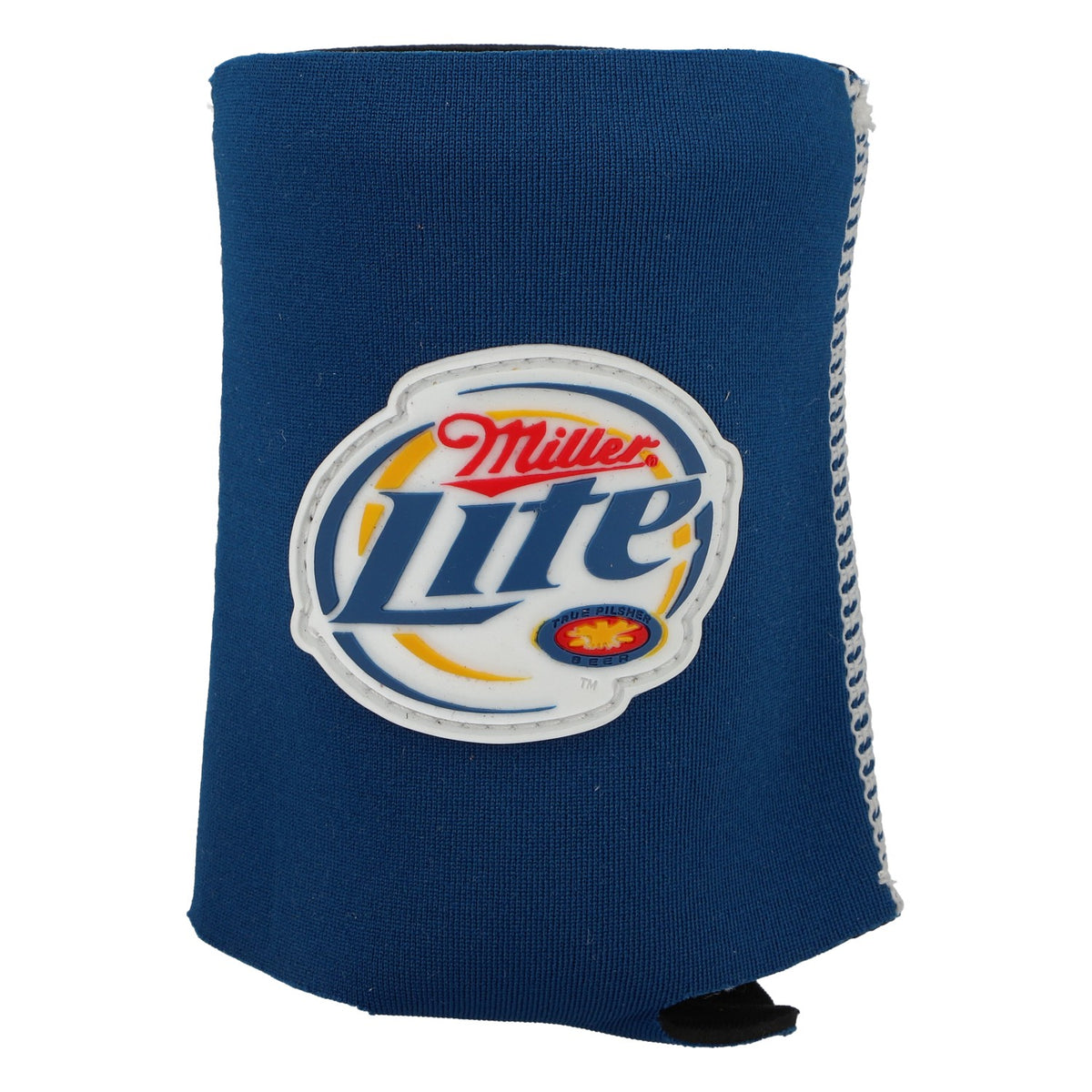 Miller Lite Neoprene Beer Can Cooler, Blue, with Original Logo