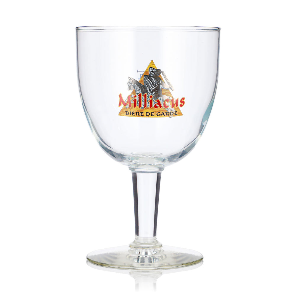 Milliacus Beer Glass 0.25 L Tulip-Shaped Biere de Garde Goblet Durabor Beer Glass Goblet