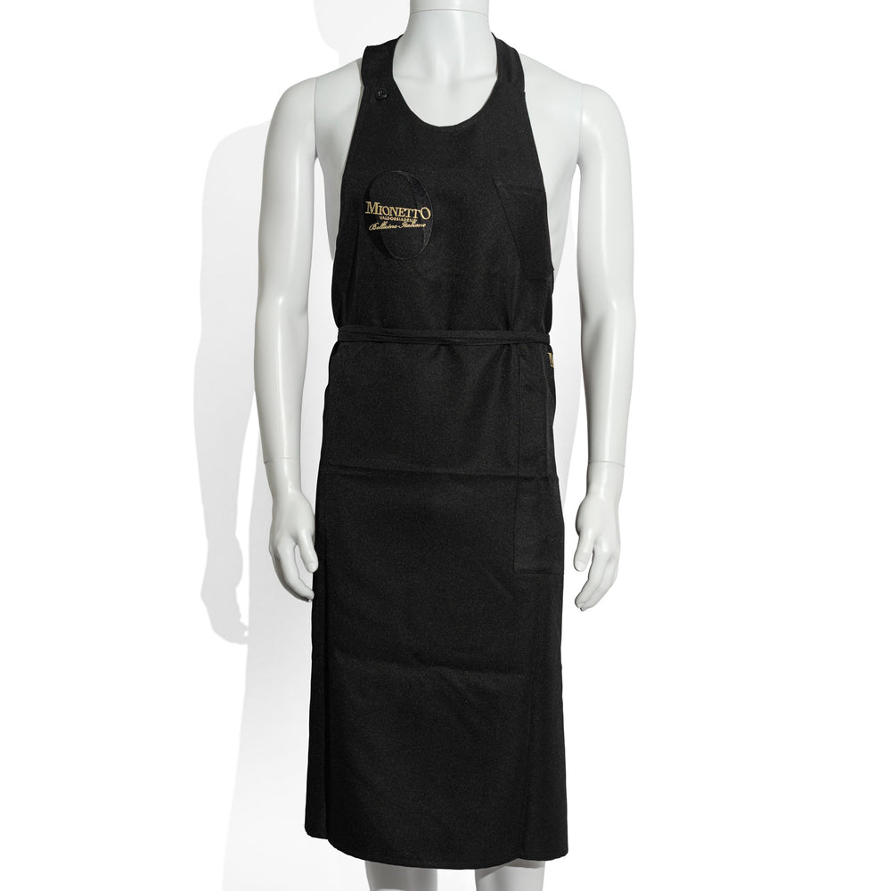 Mionetto sparkling wine apron Waiter's apron Bistro apron Service Long bib Black