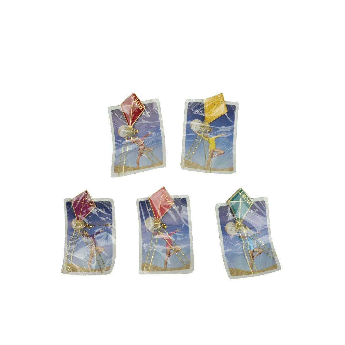 Moet Chandon pin pendant for glasses, catering, aperitifs, cocktails, long drinks