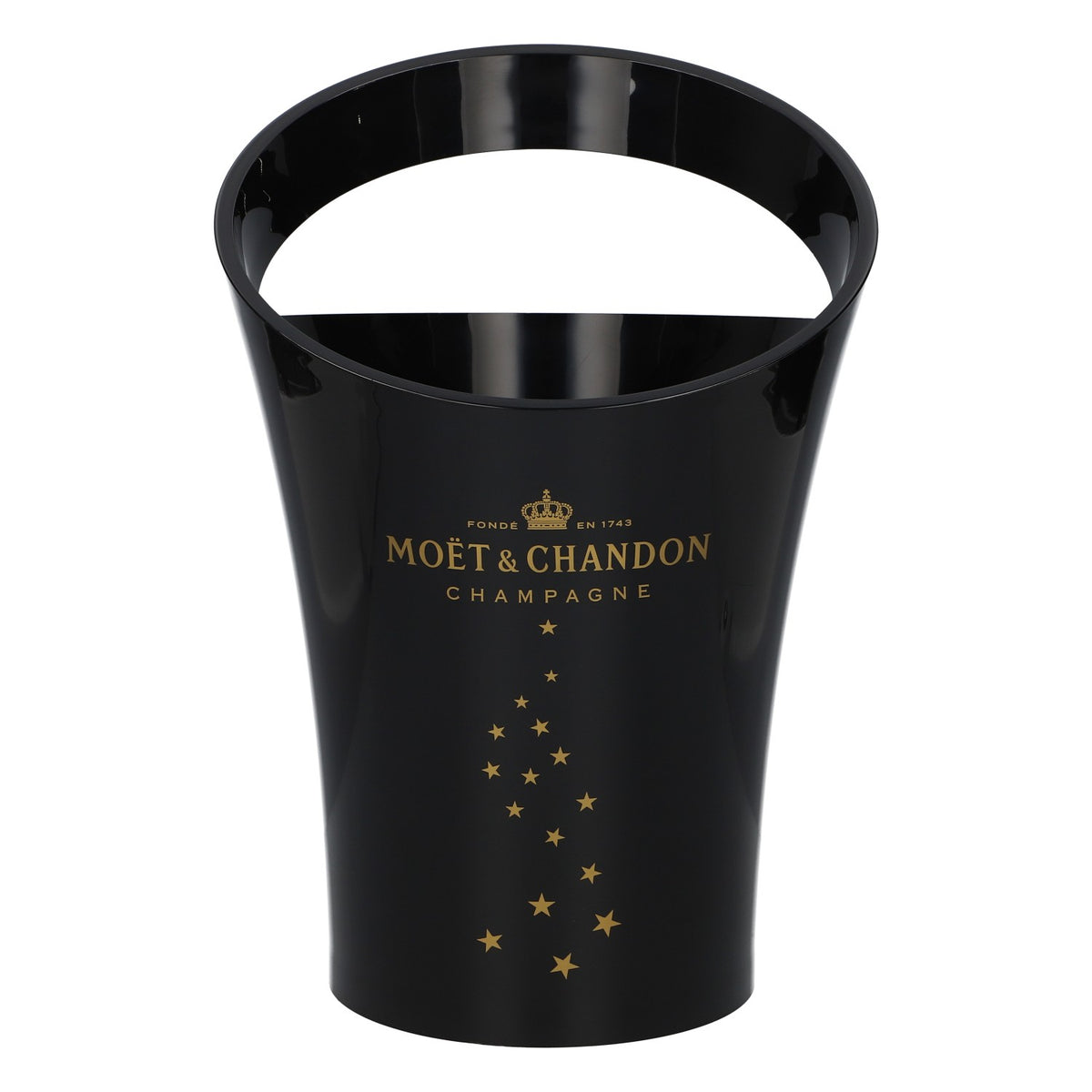 Moët & Chandon Champagne Acrylic Bottle Cooler, Single Star, Black – View 2