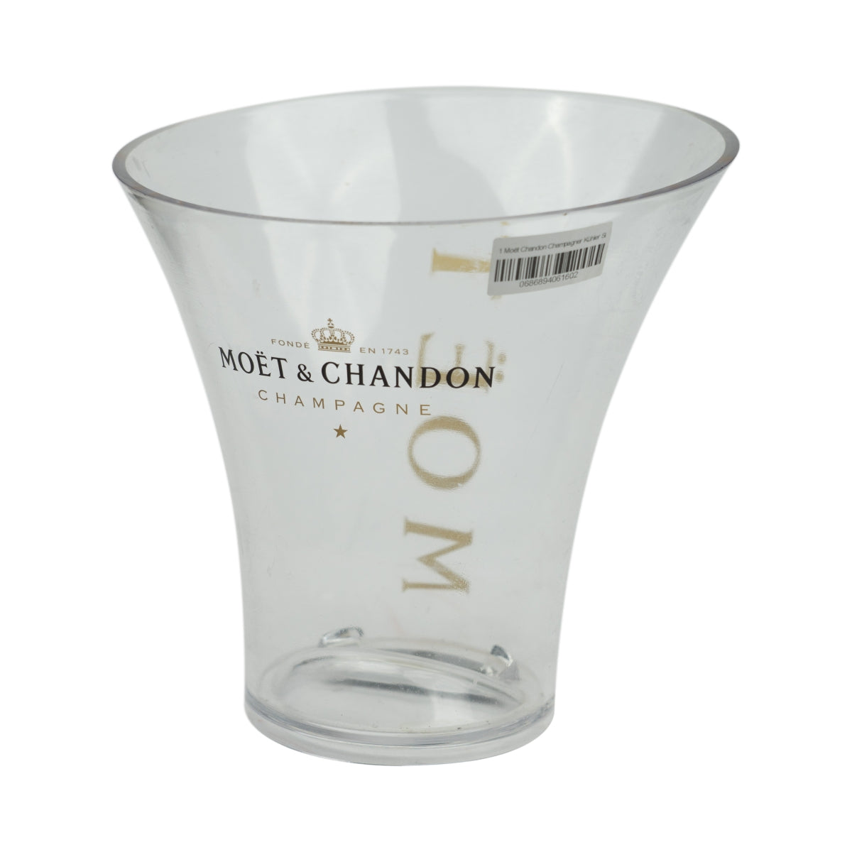 Moet Chandon Champagne Cooler Single Gold Used Ice Cube Bottle Container