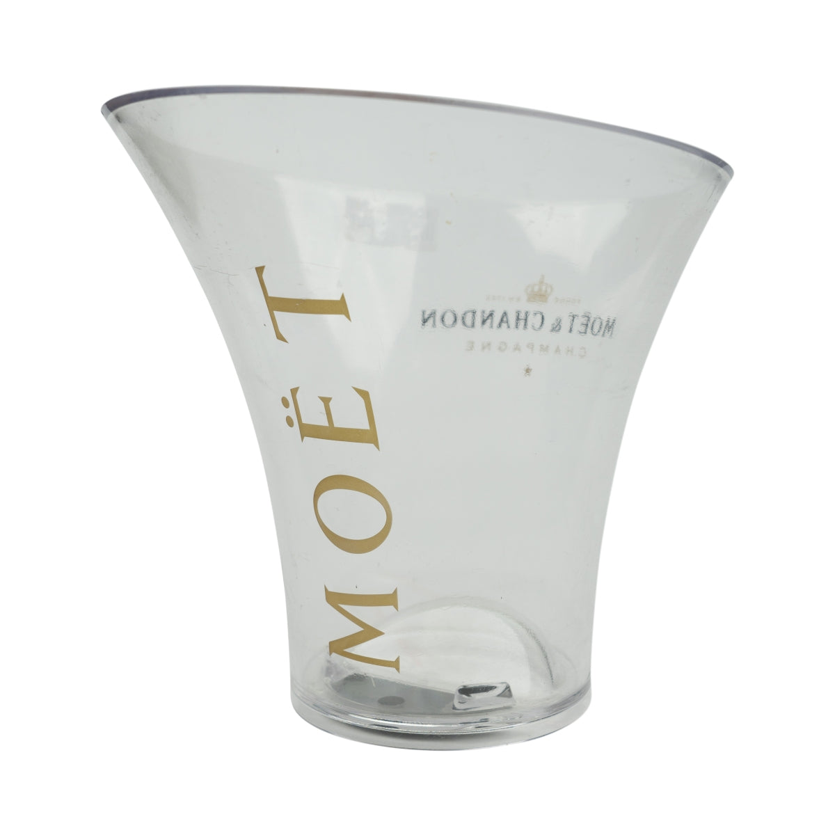 Moet Chandon Champagne Cooler Single Gold Used Ice Cube Bottle Container – View 2