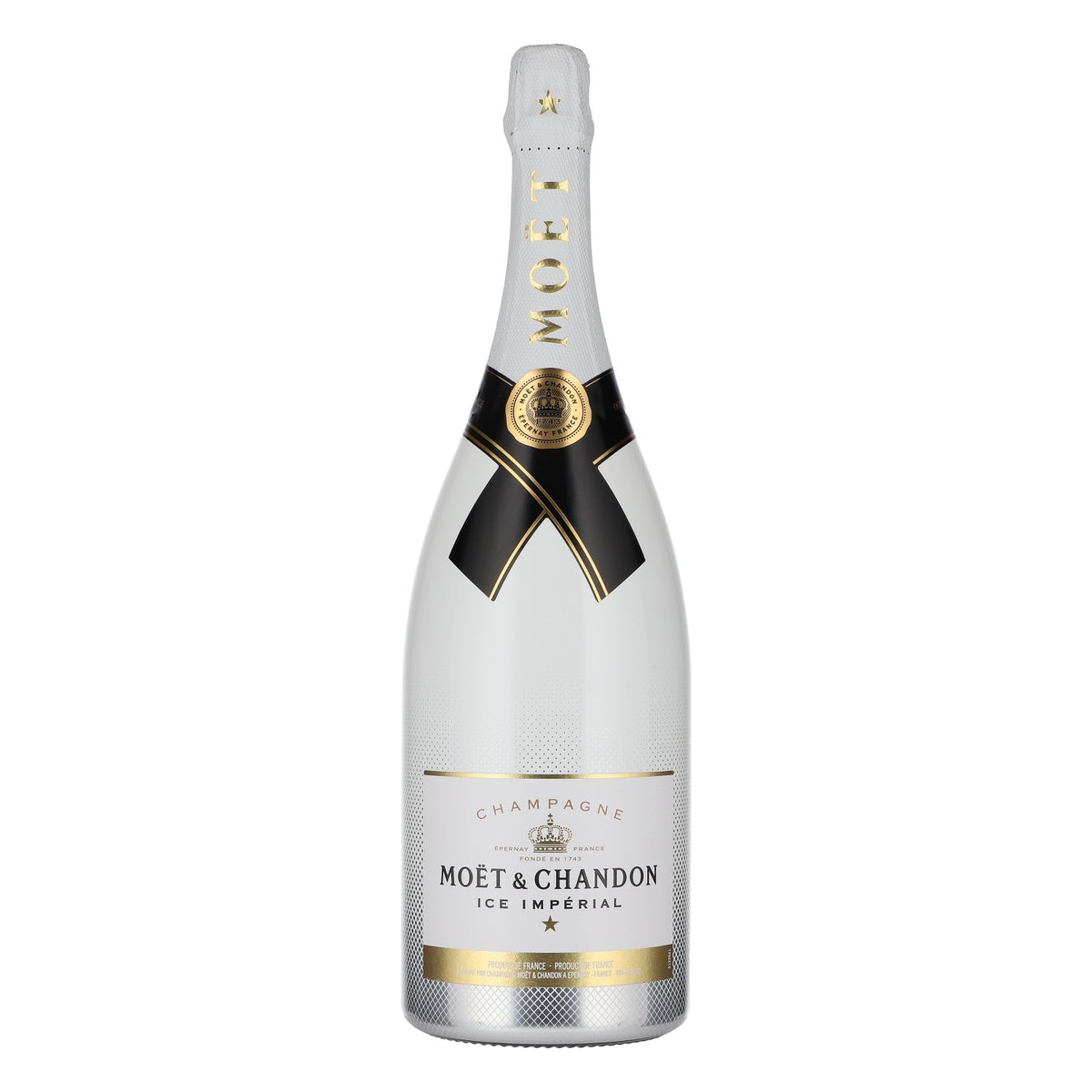 Moët & Chandon Champagne EMPTY Display Bottle, 1.5 L, Ice Imperial
