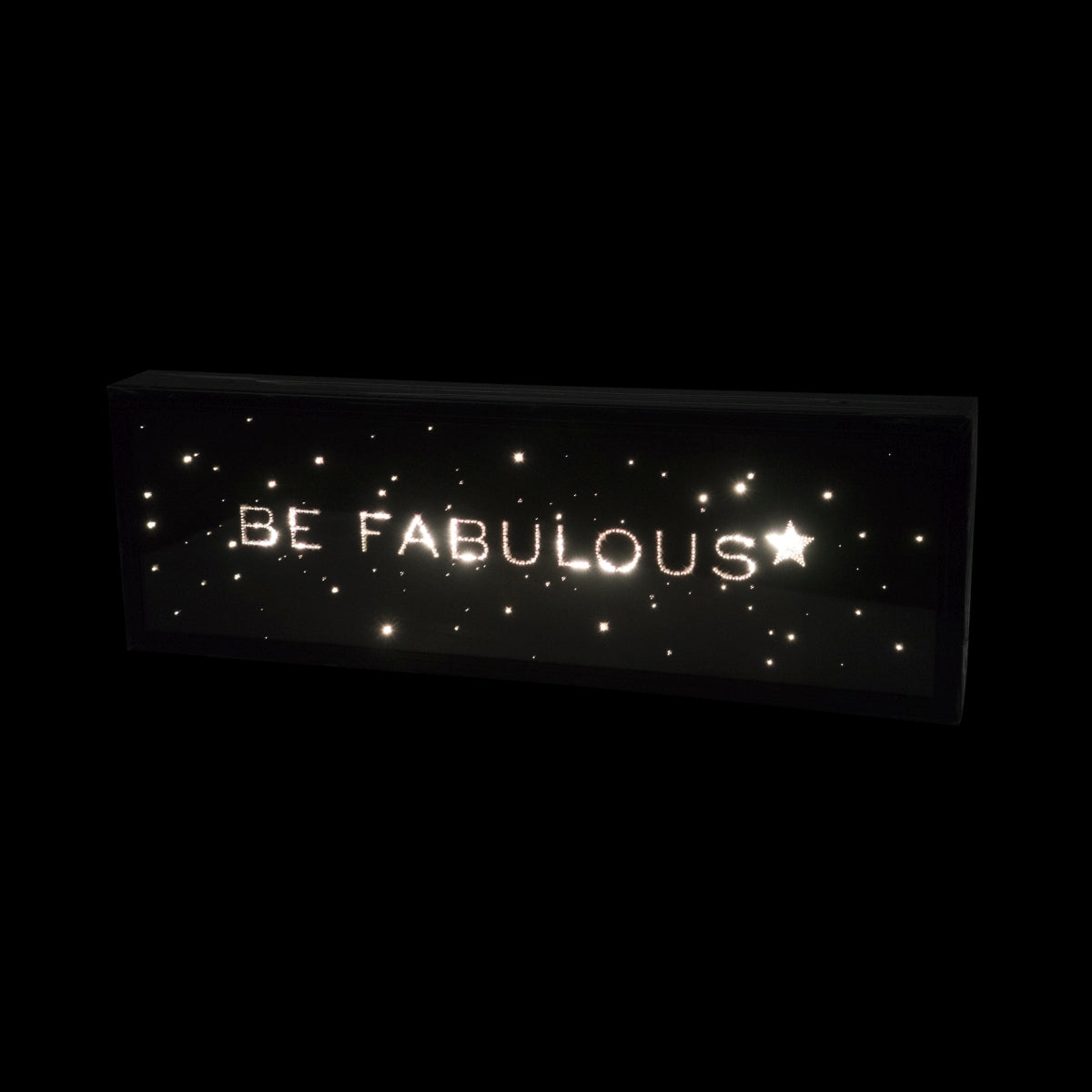 Moet Chandon Champagne Neon Sign Be Fabulous 90x30 LED Glitter Changing – View 4