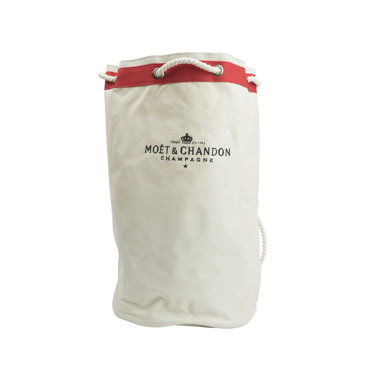 Moet Chandon Champagne Duffle Bag Beige Bag Backpack Pouch Ice Imperial Red