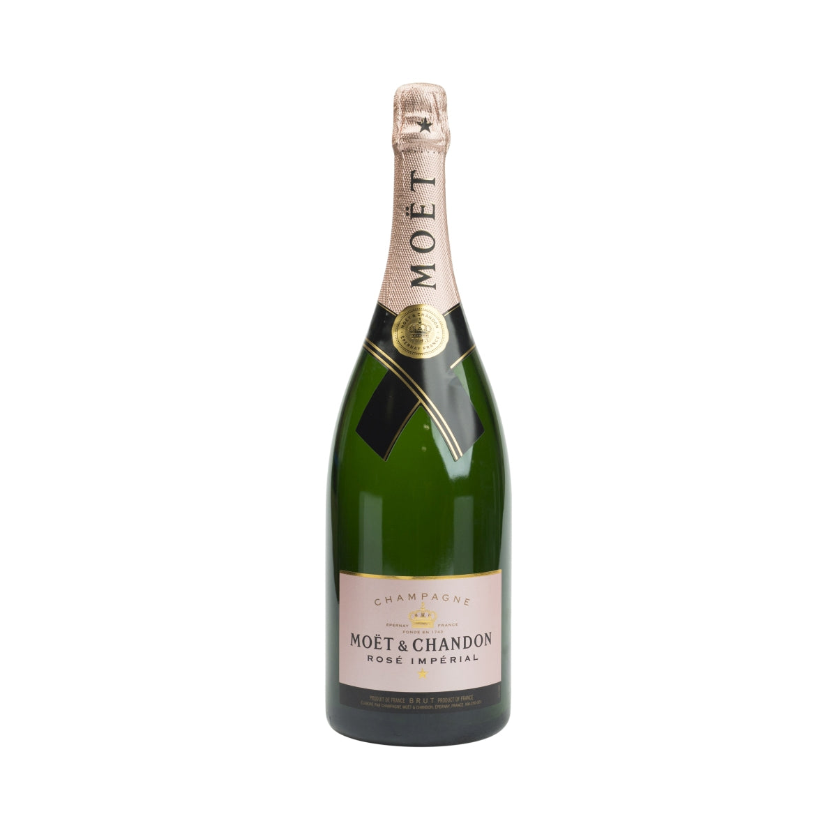 Moët & Chandon Champagne Show Bottle 1.5L Imperial Rose EMPTY Decorative Dummy