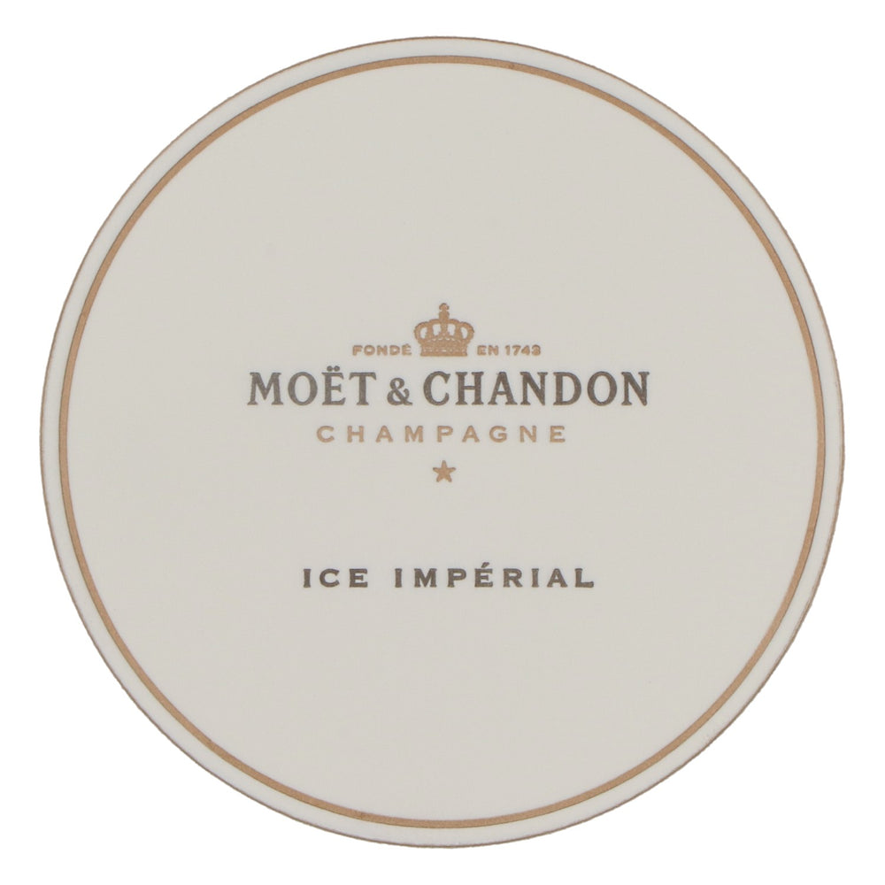 Moet Chandon Champagne Coaster Glass Coaster 9cm Diameter