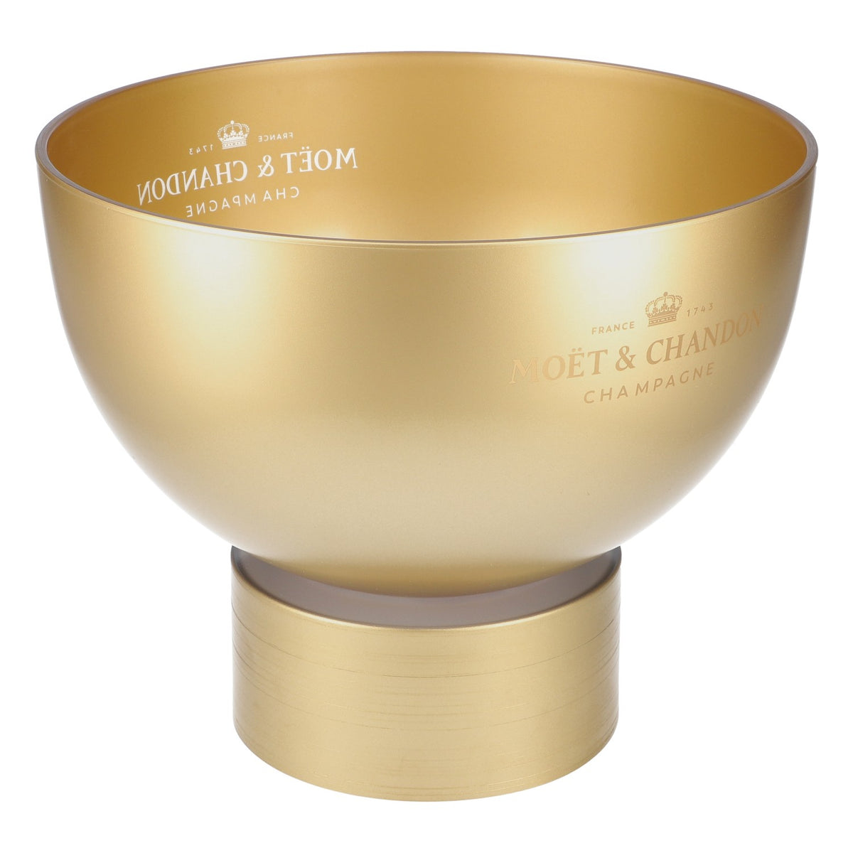 Moet Chandon Cooler Bottle Cooler Ice Container Gold Ø25 Ice Bucket Champagne – View 2