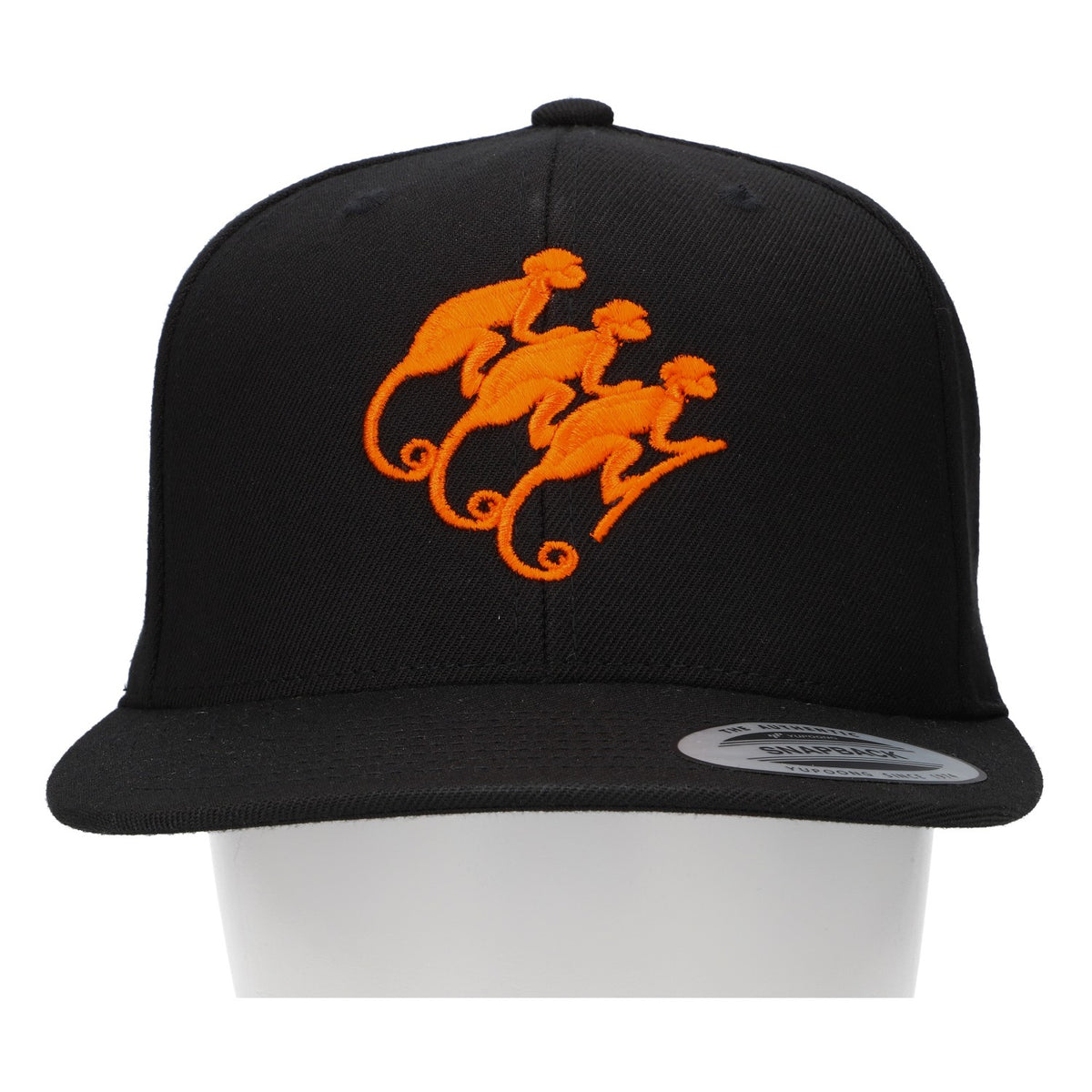 Monkey Shoulder Gin Snapback Cap, New, Black Blended Fabric – View 2