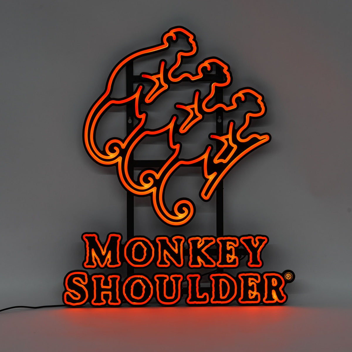 Monkey Shoulder Whiskey Neon Sign, 60x50 cm, LED – View 2
