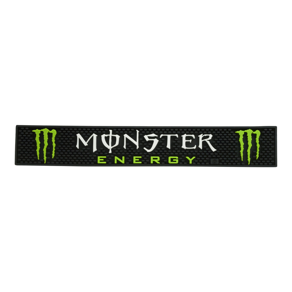 Monster Energy Bar Mat Drip Mat Bar Accessories Black 53x8
