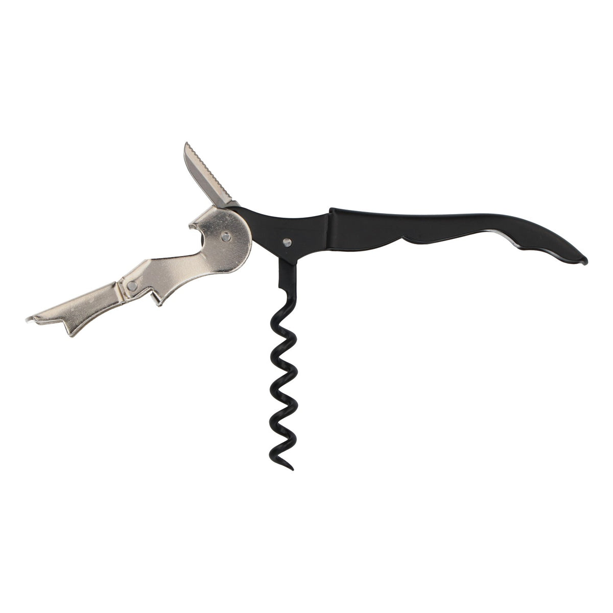 Mouton Cadet Wine Corkscrew Bottle Opener Waiter's Knife Lever Stainless Steel – View 5