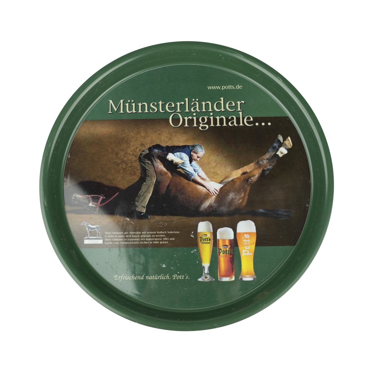 Münsterländer Originals Serving Tray Ø37cm Gastro Food Drinks Waiter – View 2