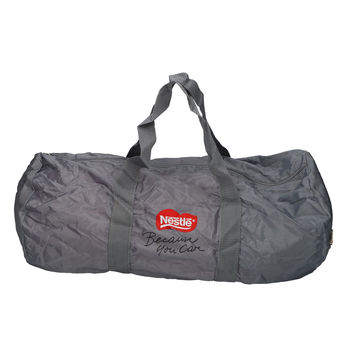 Nestle Foldable Travel Bag, Gray, Polyester, Zipper, Lightweight, 50 cm
