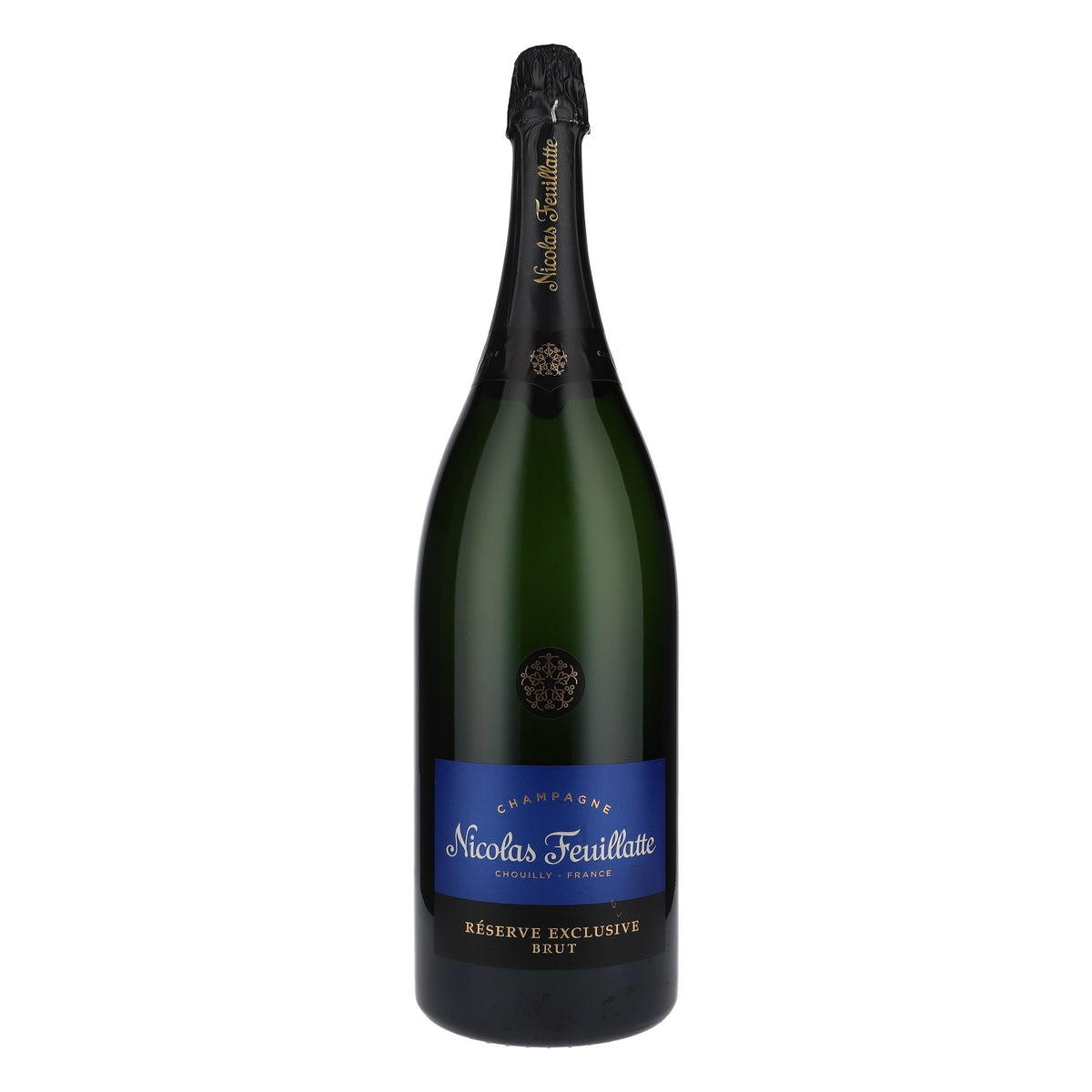 Nicolas Feuillatte EMPTY Champagne Show Bottle Decorative Bottle Show Bottle 3l