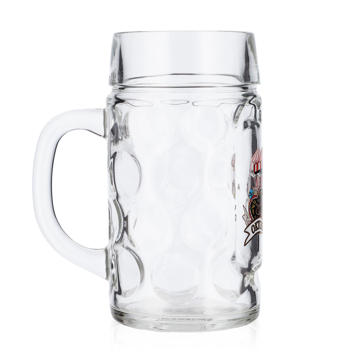 No Name Beer Glass 0.5 L Oktoberfest Beer Mug Carousel Maßkrug Beer Glass Seidel – View 3