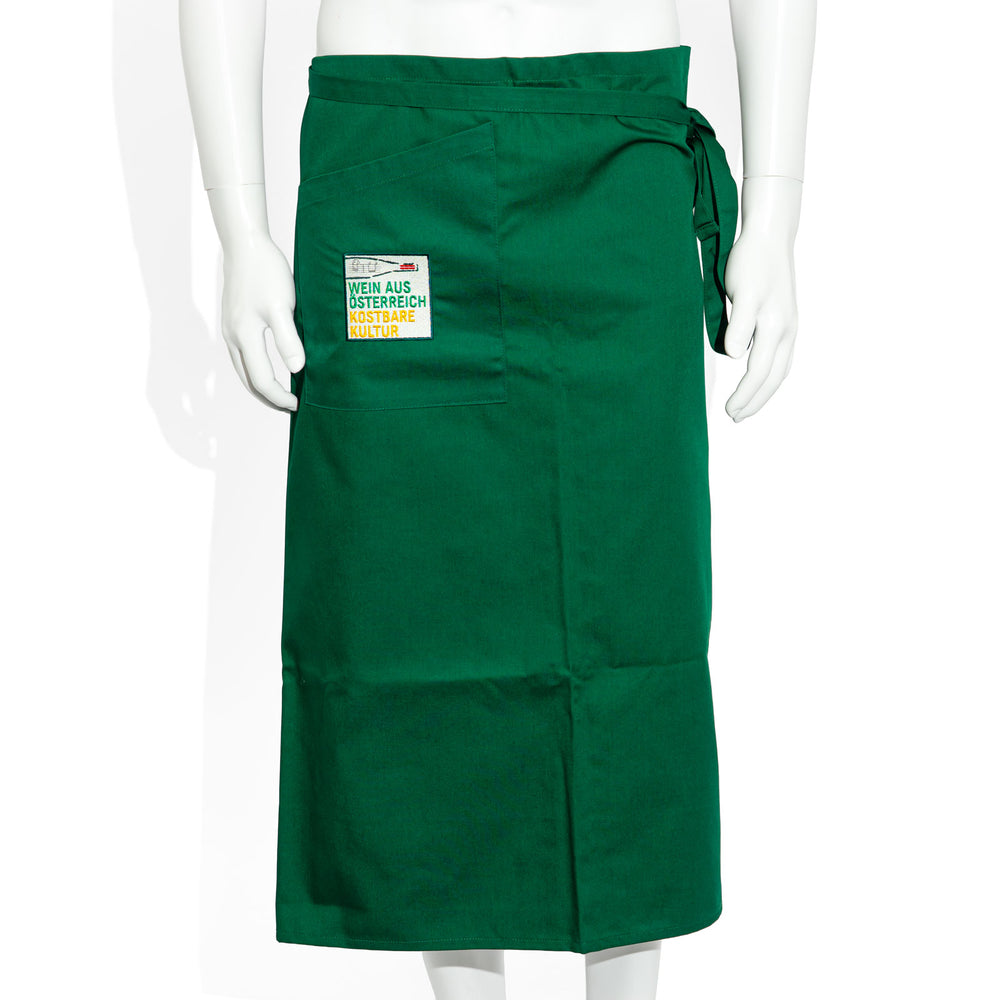 No Name Wine Glass Waiter's Apron Lower Austria Winegrowers' Association Green Apron