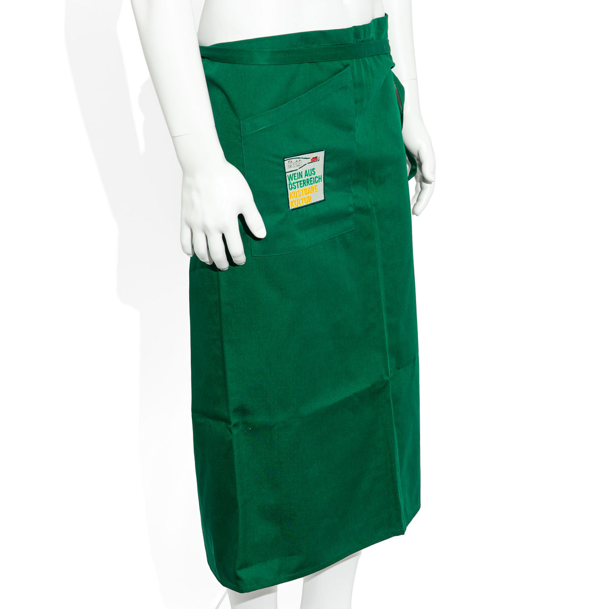 No Name Wine Glass Waiter's Apron Lower Austria Winegrowers' Association Green Apron – View 2