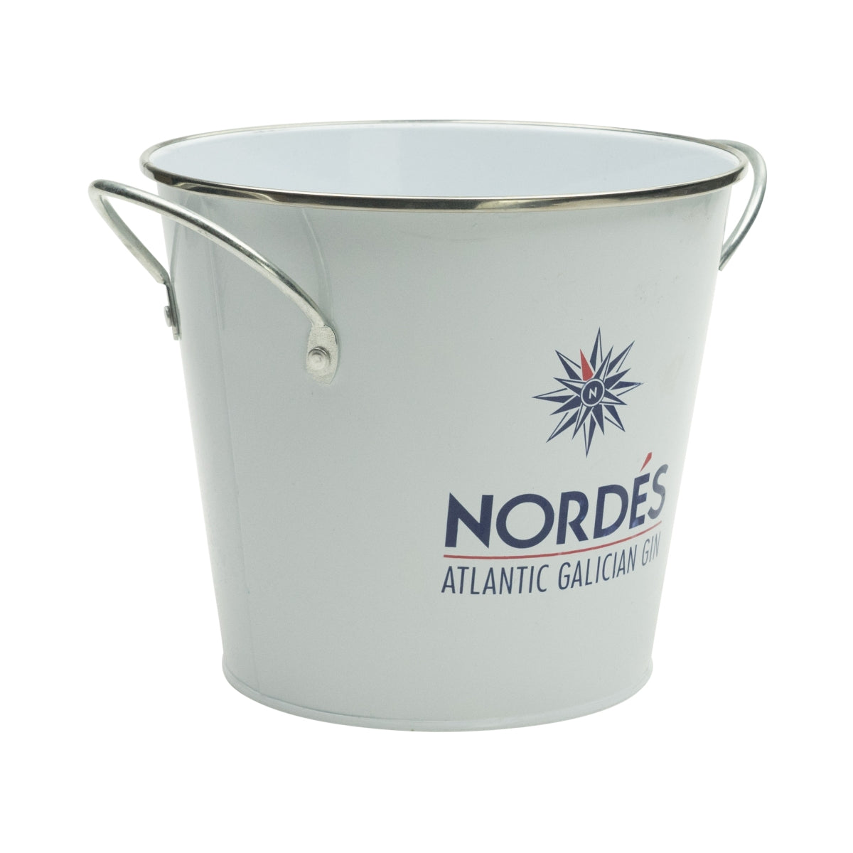 Nordes Gin Bucket Bottle Cooler Ice Cube Container Tin – View 3