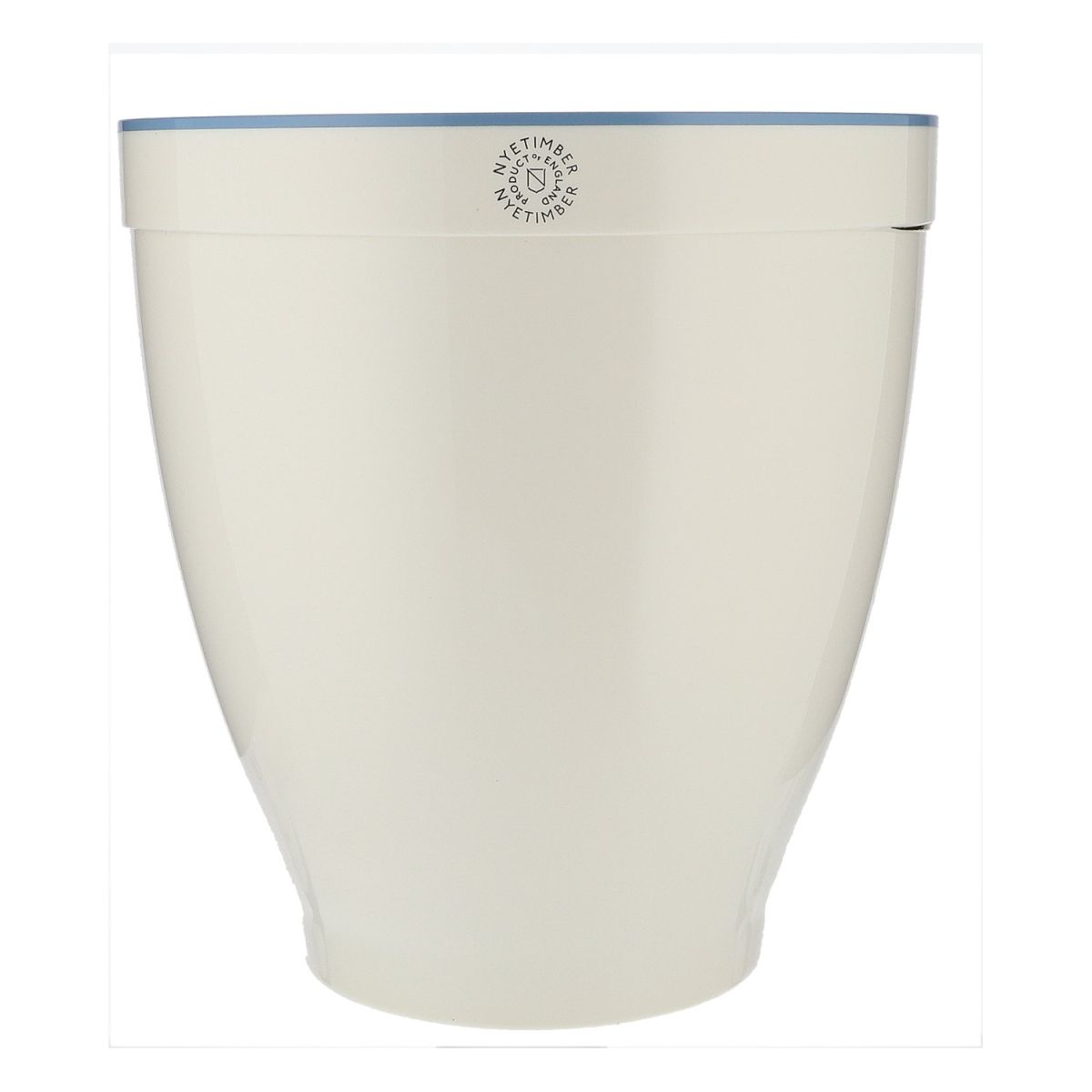 Nyetimber Wine Bottle Cooler Blue Rim Ice Cube Tray Ice Bucket Gastro – View 2