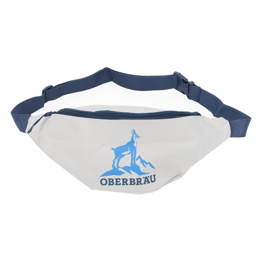 Oberbräu Hell Beer Belt Bag Hiking Bag Beach Bag White