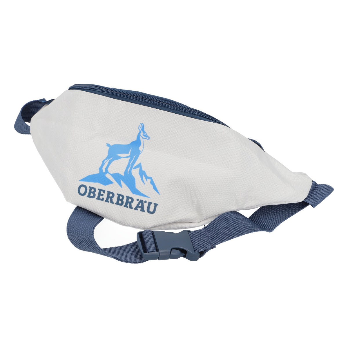 Oberbräu Hell Beer Belt Bag Hiking Bag Beach Bag White – View 3