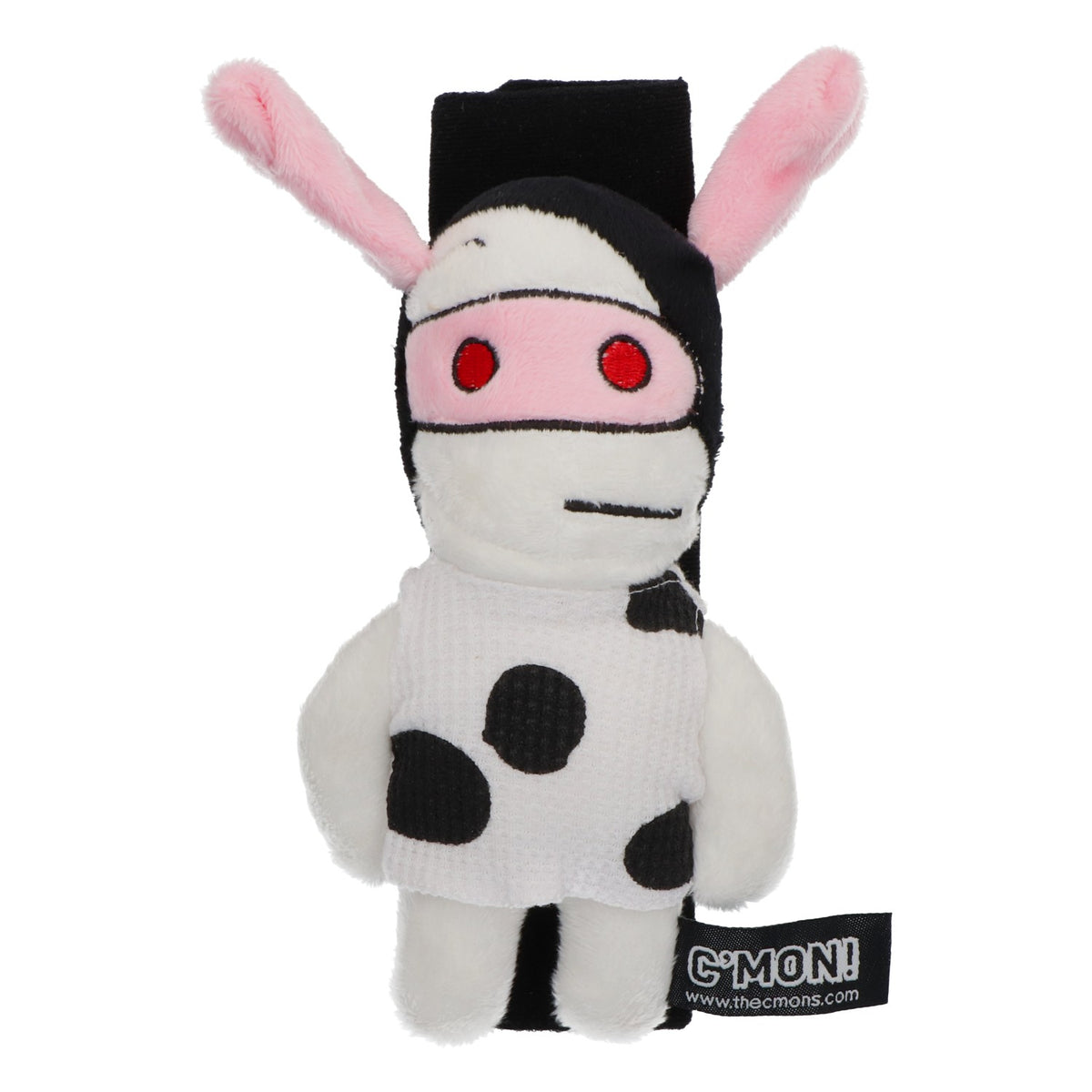 Opel Toy Cuddly Toy Plush Toy "c'mon!" The Cmons Cow, New, Polyester, White
