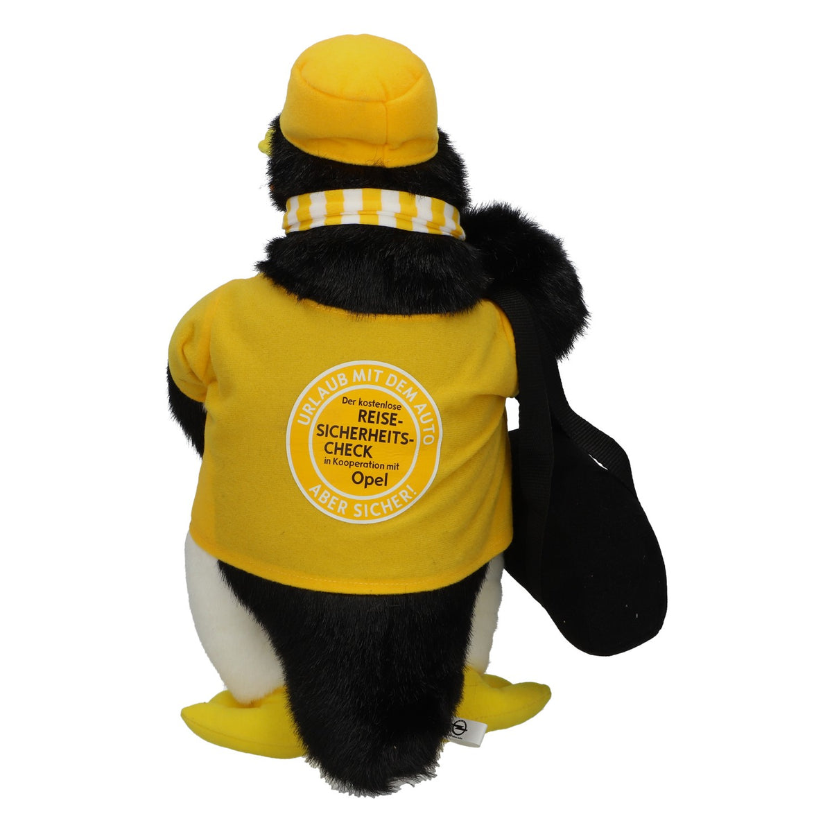 Opel Toy Cuddly Toy Plush Toy Opel Service Tool Bag Penguin Yellow – View 3