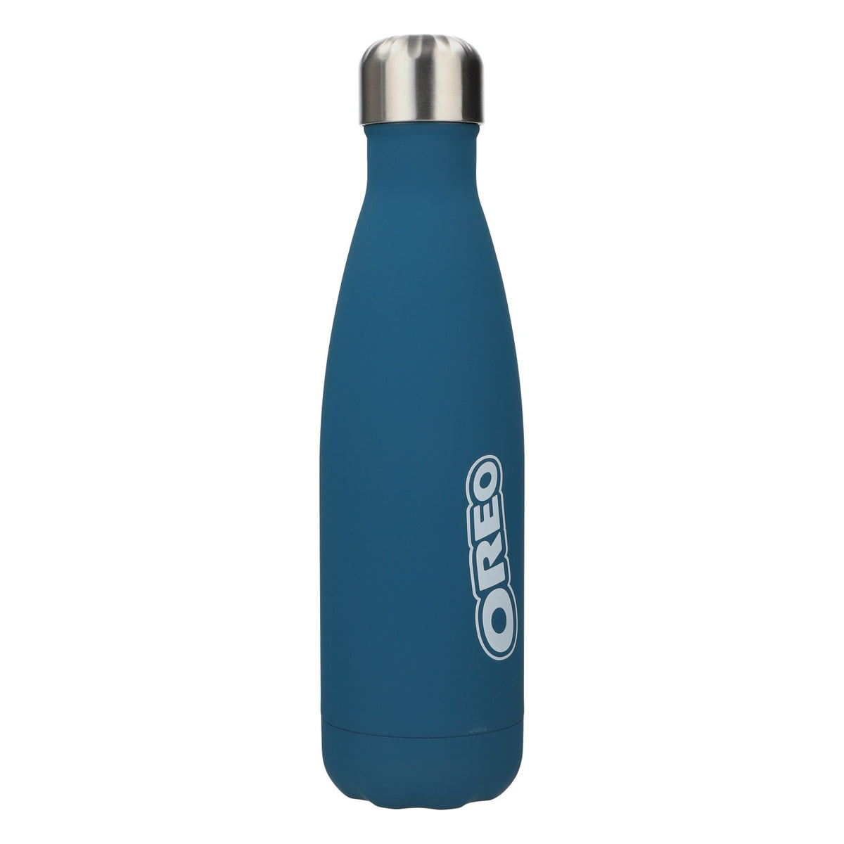 Oreo Candy Water Bottle 0.5L Insulated Bottle Blue Rubberized Stainless Steel – View 2