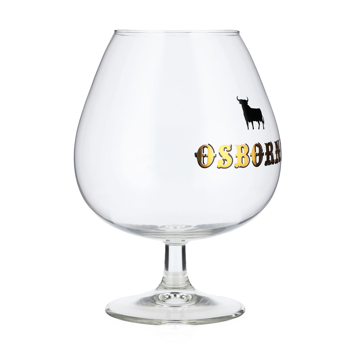 Osborne Cognac Glass 81cl Balloon Glass Swivel Logo Bull Böckling – View 2
