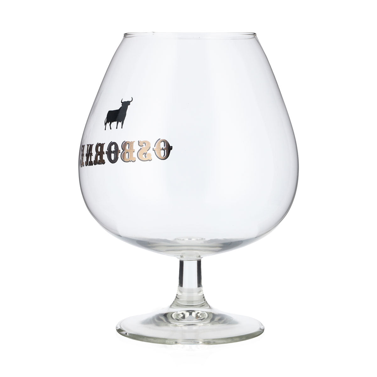 Osborne Cognac Glass 81cl Balloon Glass Swivel Logo Bull Böckling – View 3