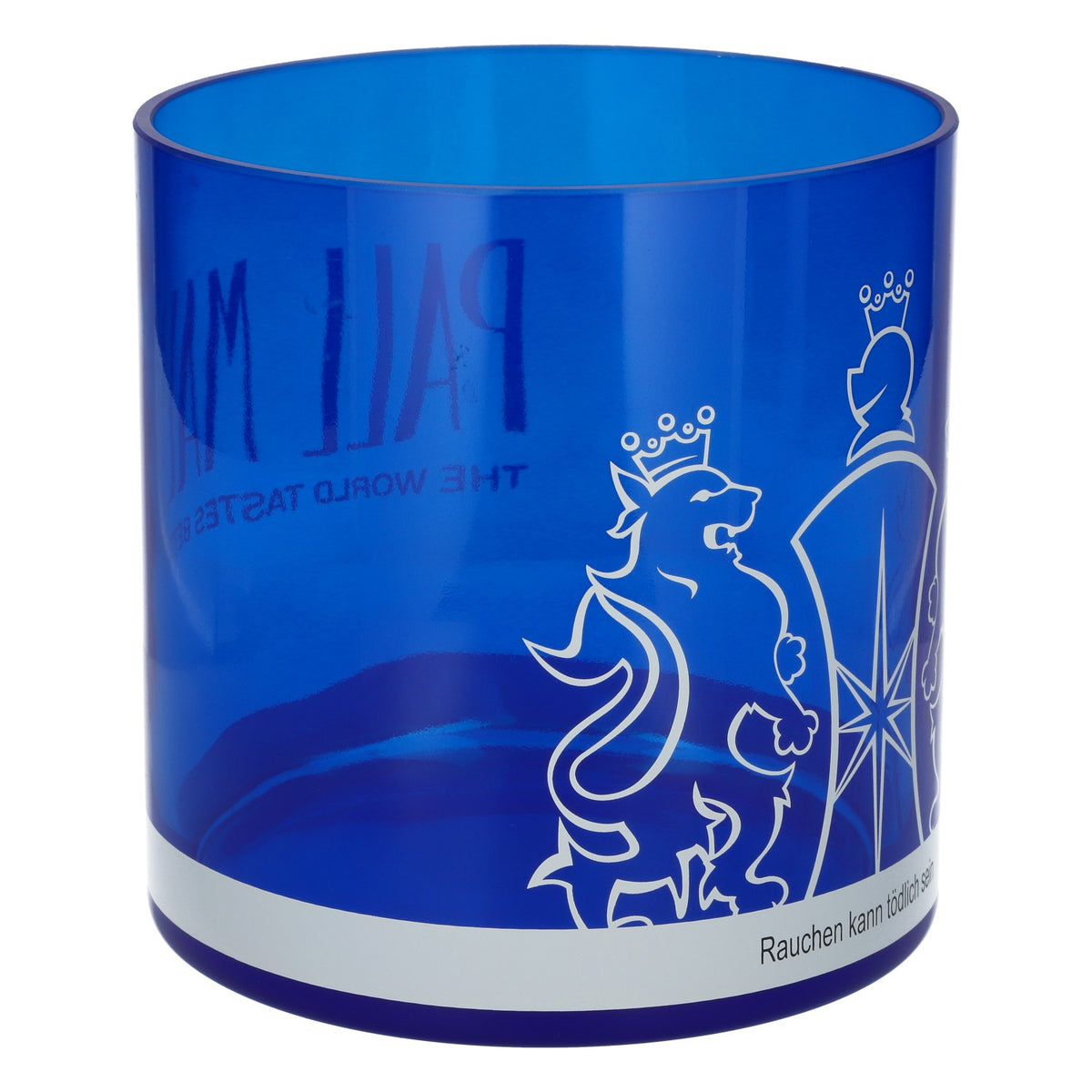 Pall Mall XXL Glass Ashtray, Solid Blue, Giant Decorative Glass, 2.33 kg – View 4