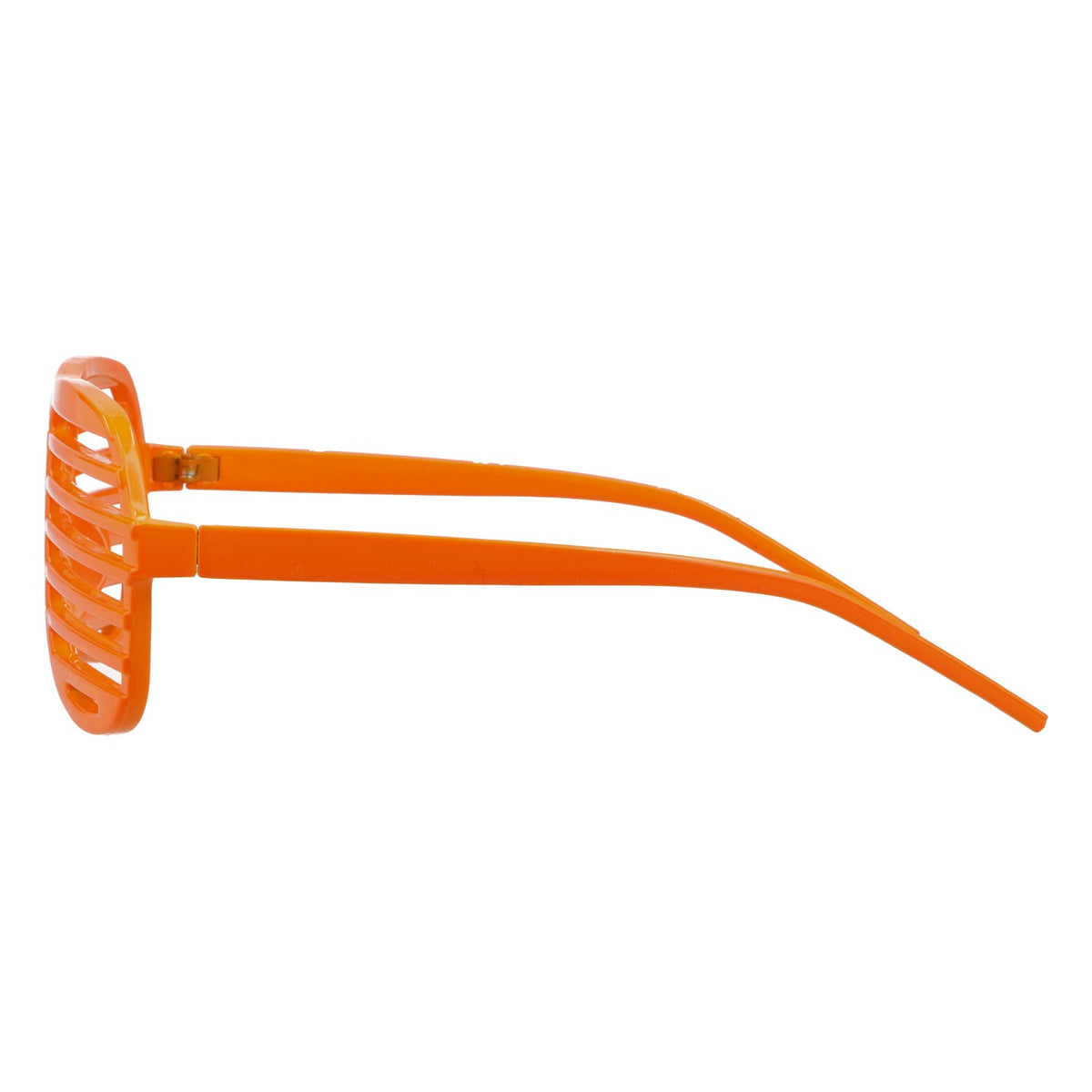 Party Glasses: Atzen Glasses, Orange Shutter Shades, Iconic Look, Party – View 3