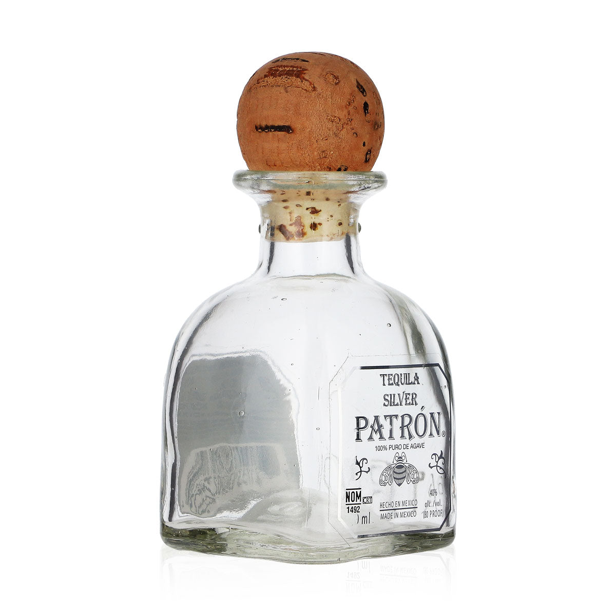 Patron Tequila Glass, 50 ml Display Bottle – View 2