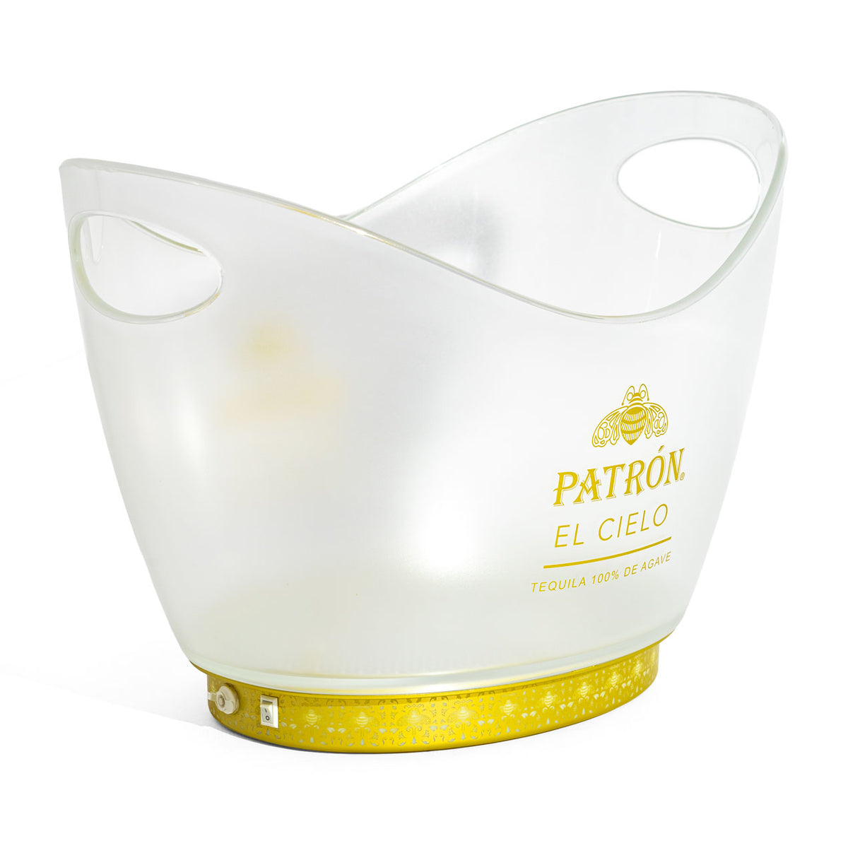 Patron Tequila LED rechargeable cooler "EL Cielo Illuminated Ice Bucket" incl. power supply – View 3