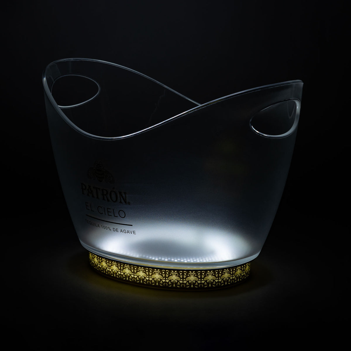Patron Tequila LED rechargeable cooler "EL Cielo Illuminated Ice Bucket" incl. power supply – View 6