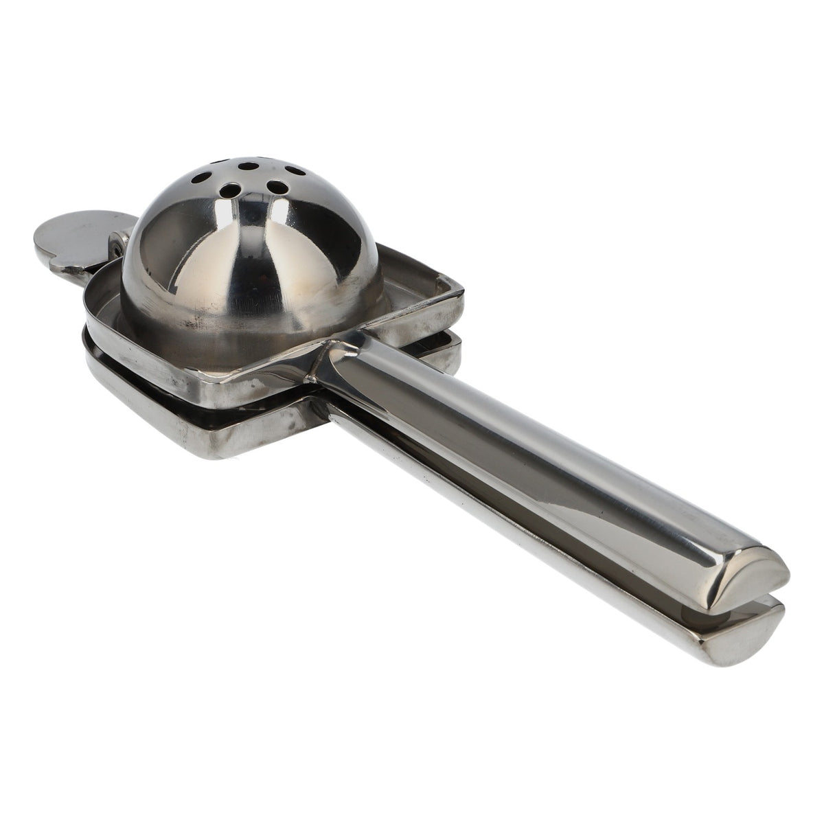 Patron Tequila Lime Squeezer and Lemon Squeezer, Solid Construction, Stainless Steel – View 4