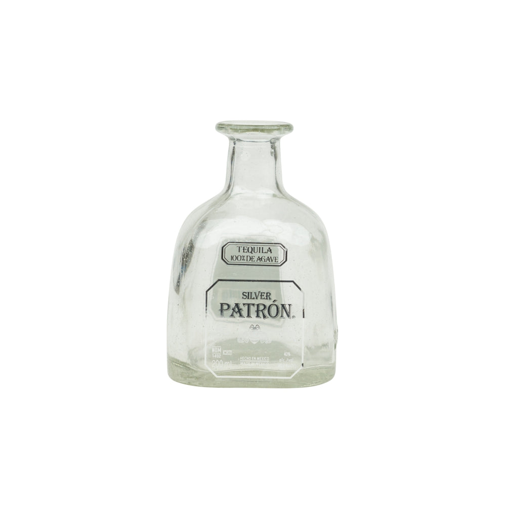 Patron Tequila Vase Flowers 0.2L Empty Bottles Bar Display Dummy Decoration Wedding
