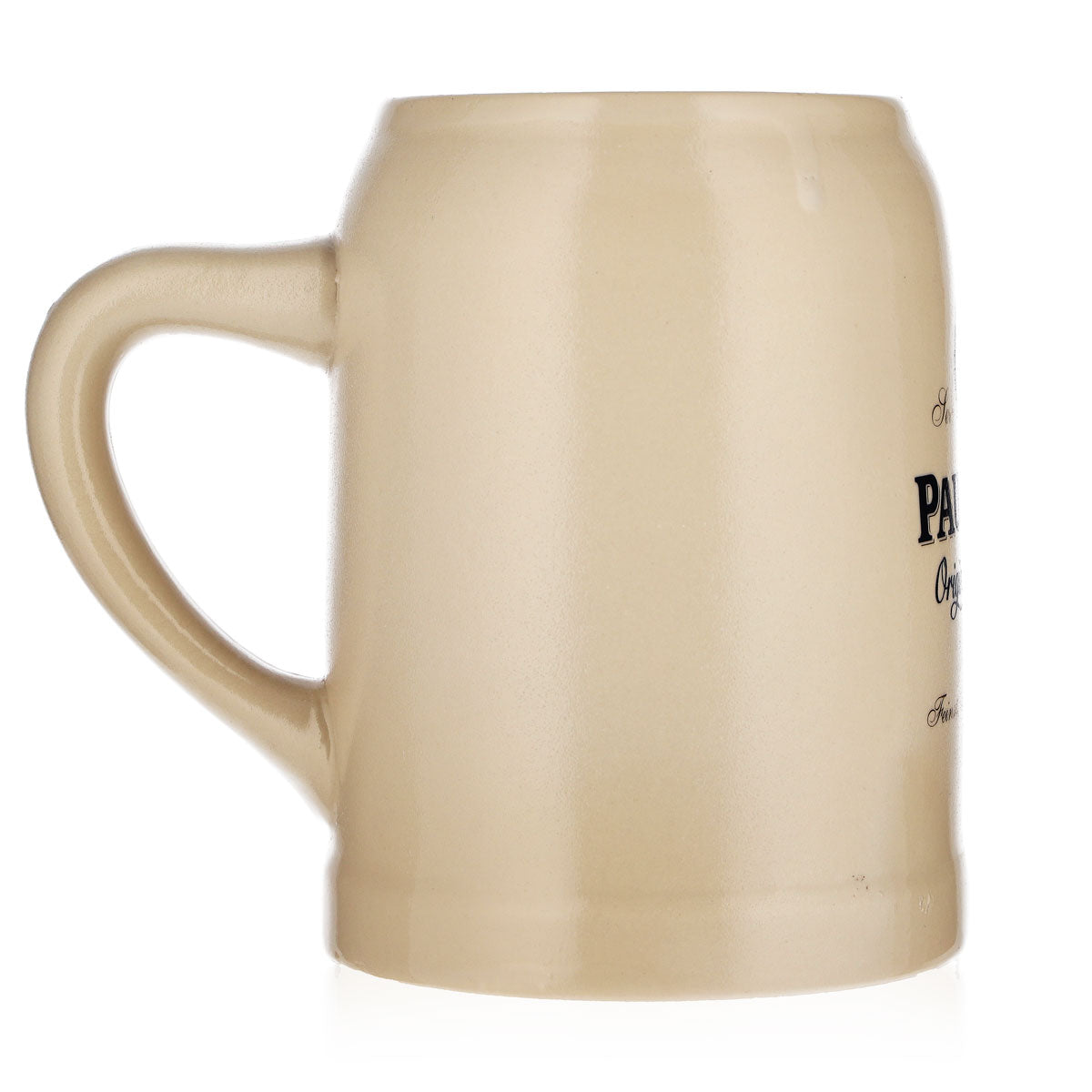 Paulaner Beer Glass, 0.5-liter Earthenware Mug with "Original Münchner" Design, Earthenware – View 4