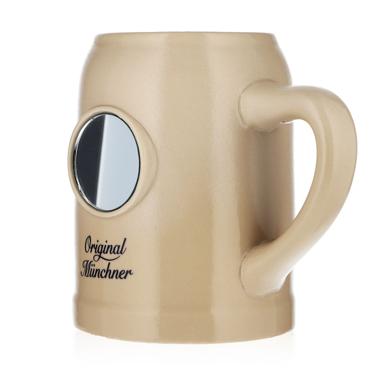 Paulaner Beer Glass, 0.5-liter Earthenware Mug with "Original Münchner" Design, Earthenware – View 5