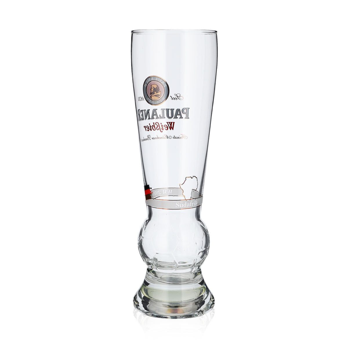 Paulaner Beer Glass LED Wheat Beer Glass Special Edition Glass 2010 World Cup Lighting – View 3
