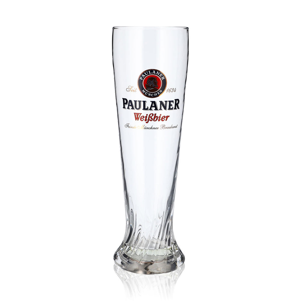 Paulaner Beer Glass LED Wheat Beer Glass Relief Glass 0.5l Beer Glass Sahm Special Glass
