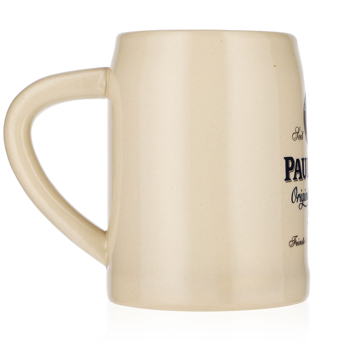 Paulaner beer glass collector's mug Seidel 0.64 l clay mug drinking scale – View 4