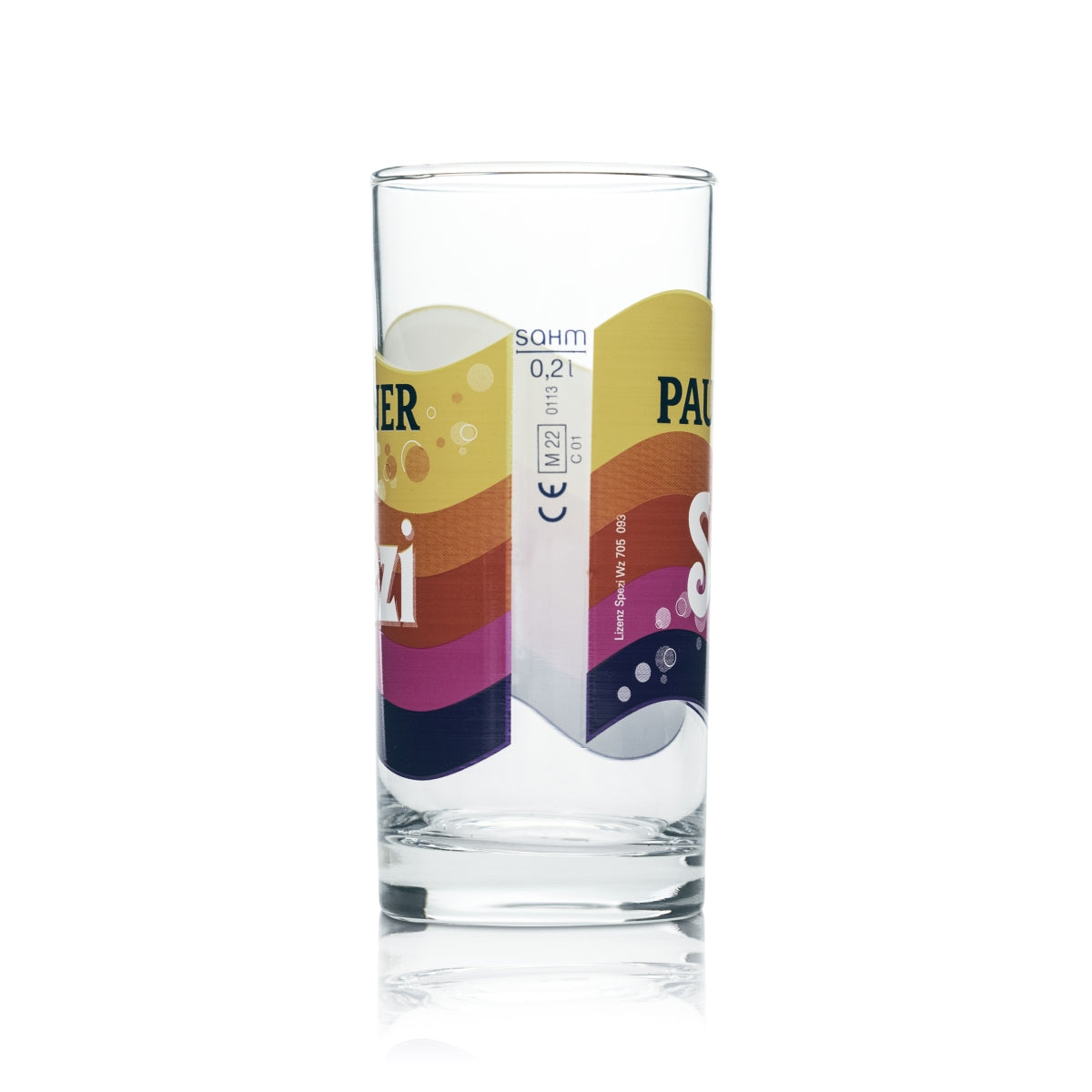 Paulaner Spezi Soft Drink Glass 0.2 L Cup Cola Limo Mix Glasses Gastro Collector – View 2