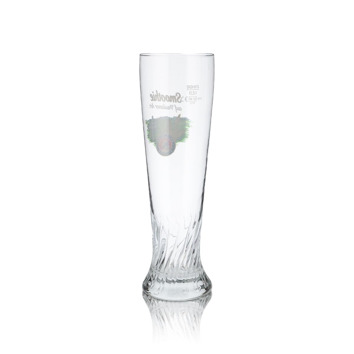 Paulaner wheat beer glass 0.5l Hefweizen glasses Smoothie short vacation edition – View 2