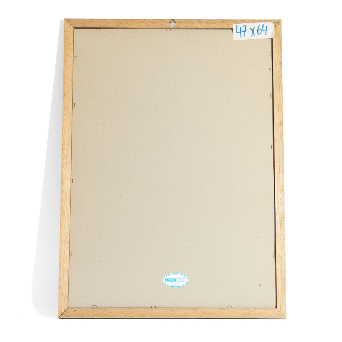 Pecher Mignon liqueur mirror, decorative mirror, bar accessories, wall decoration, brown frame – View 2