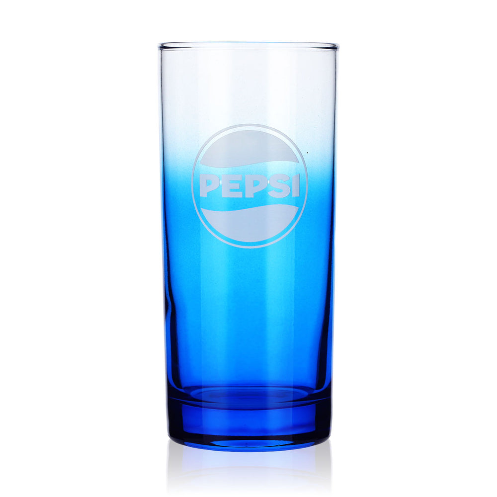 Pepsi Glass Blue Special Edition Cola Glasses 0.39l Coke Blue Collector's Glass