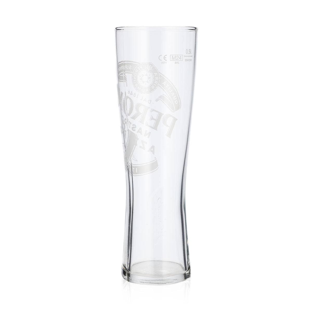 Set of 6 Peroni Nastro Azzurro 0.5-liter glasses – Signature Relief tumbler, calibrated – View 4