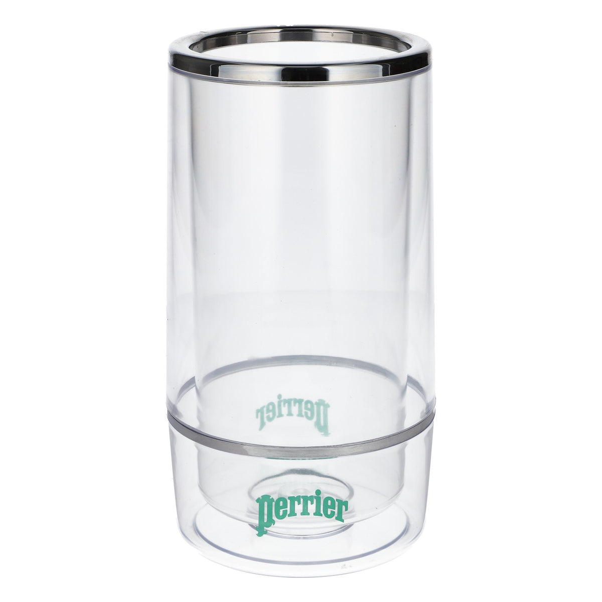 Perrier Wine Cooler Thermo Bottle Cooler, Clear, Bar Accessories